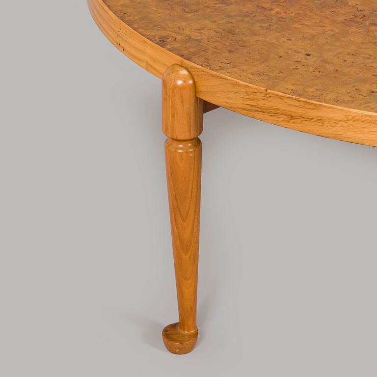 Josef Frank, a model '2139' coffee table, Svenskt Tenn, Sweden, before 1985.