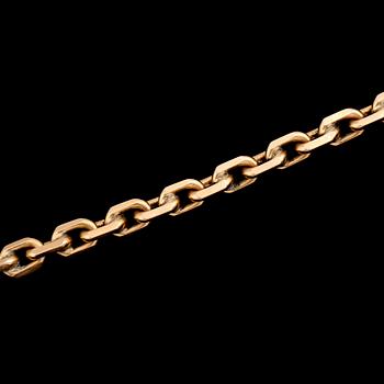 ARMBAND, 18K guld, 1976. Vikt ca 22 g.