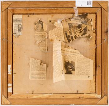 STIG LINDBERG, olja på pannå. Sign och dat -40.