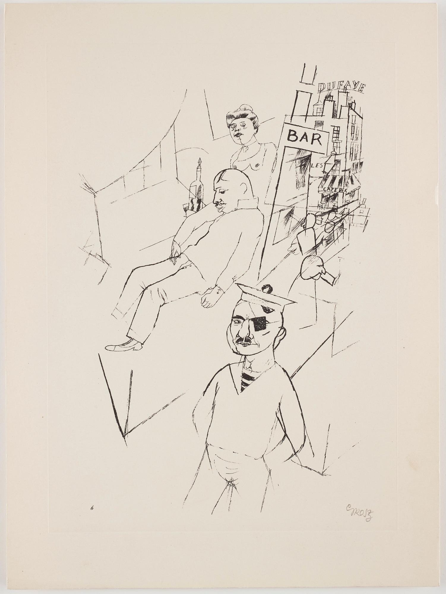 George Grosz, "Ecce Homo".