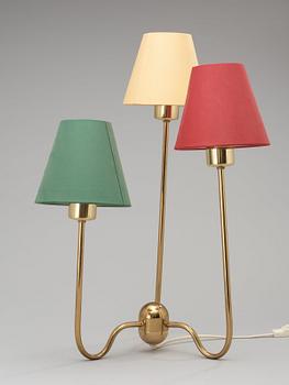 541. A Josef Frank brass table lamp, Svenskt Tenn, model 2468.