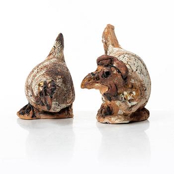 Henrik Allert, A rooster and a hen.