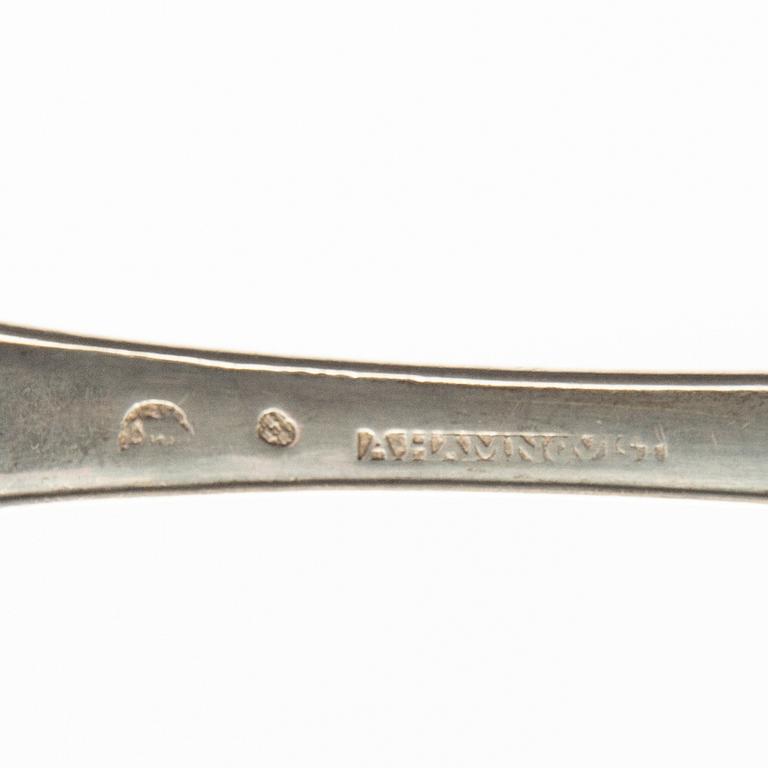 Table spoons, 4 pcs, silver, Gustaf Hamnqvist, Åmål, 1794.