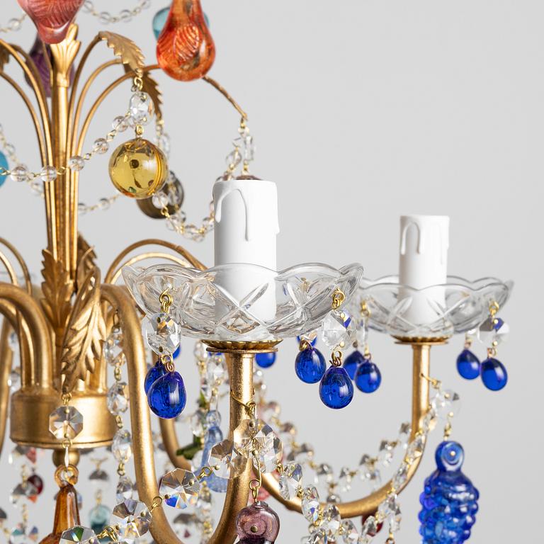Chandelier, Murano, contemporary manufacture.