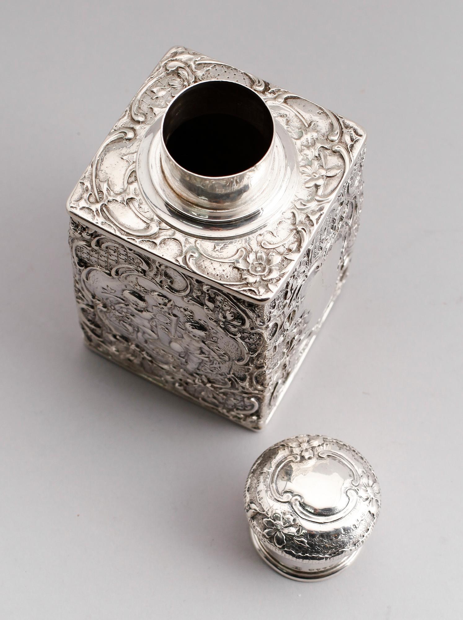 TEDOSA, silver, fantasistämplar, 1800-/1900-tal. Vikt ca 320 gram.