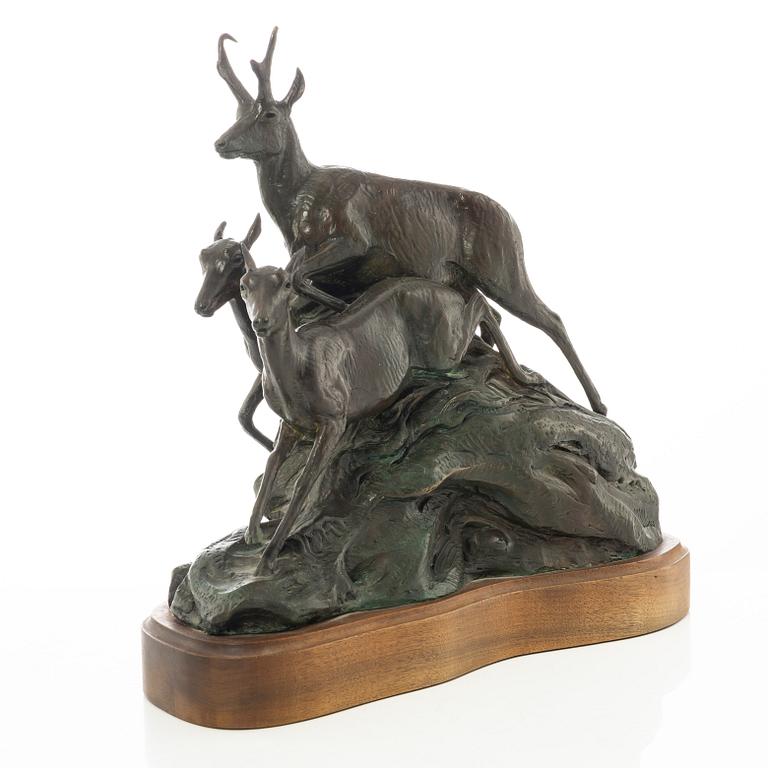 Kent Ullberg, "Pronghorn Pyramid".