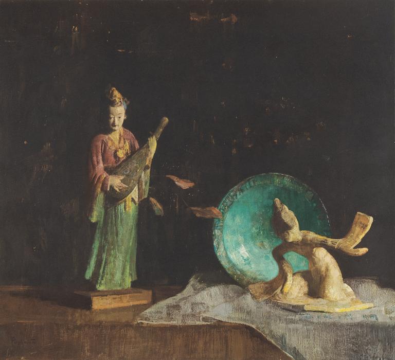 Hovsep Pushman, collotype, signed.