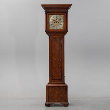 An English longcase clock, signed Tho Shindler, Canterbury. Ca 1800.