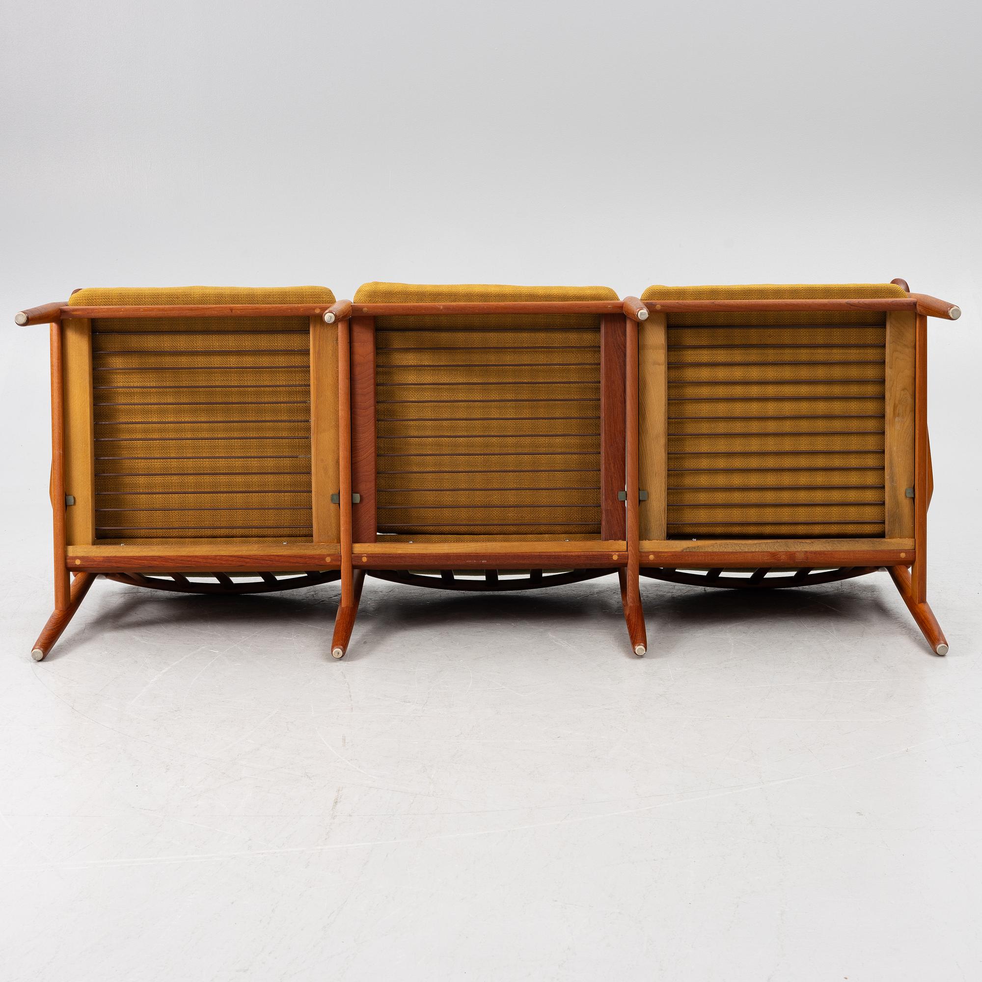 Grete Jalk, soffa, Glostrup, Danmark, 1960-tal.