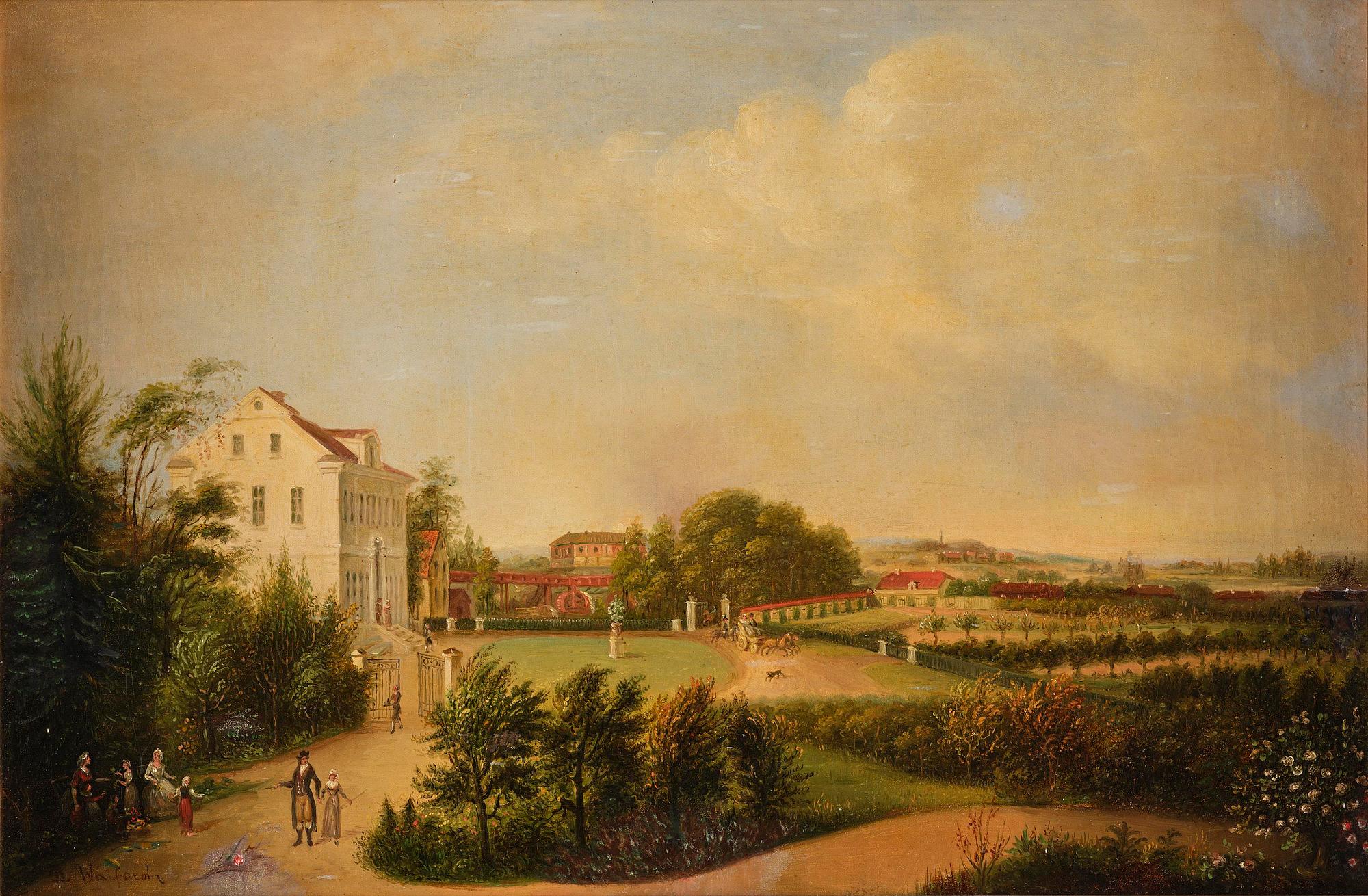 Herrgårdslandskap.