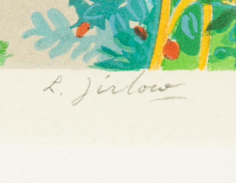 Lennart Jirlow, By the greenhouse.
