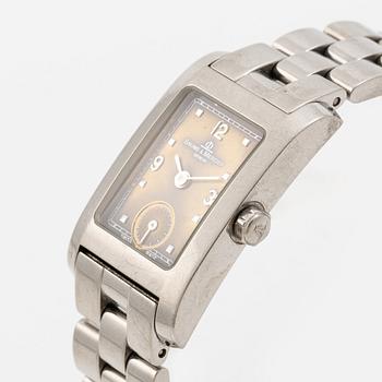 Baume & Mercier, Hampton, "Tropical Dial", wristwatch, 20 x 26 (34) mm.