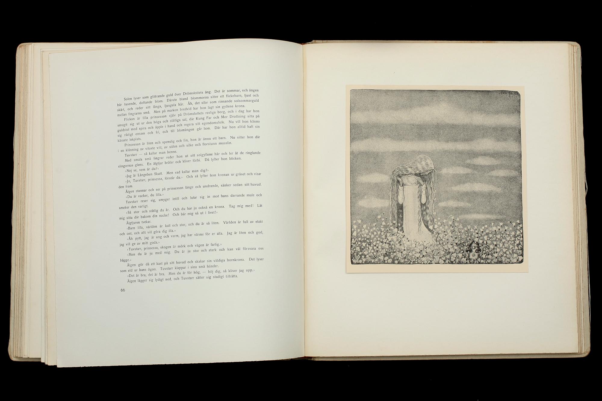 BOK, "John Bauer, Bland Tomtar och Troll, Ett Urval", nr 183/200, Åhlén & Åkerlunds Förlags Ab, Stockholm, 1918.