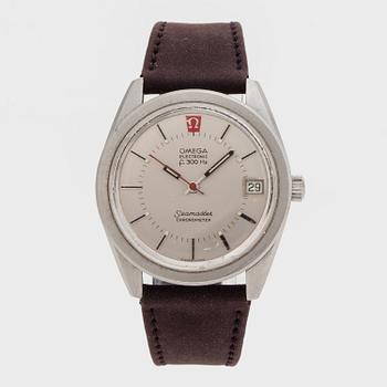 OMEGA, Seamaster Chronometer, Electronic f300Hz, wristwatch, 36,5 mm,