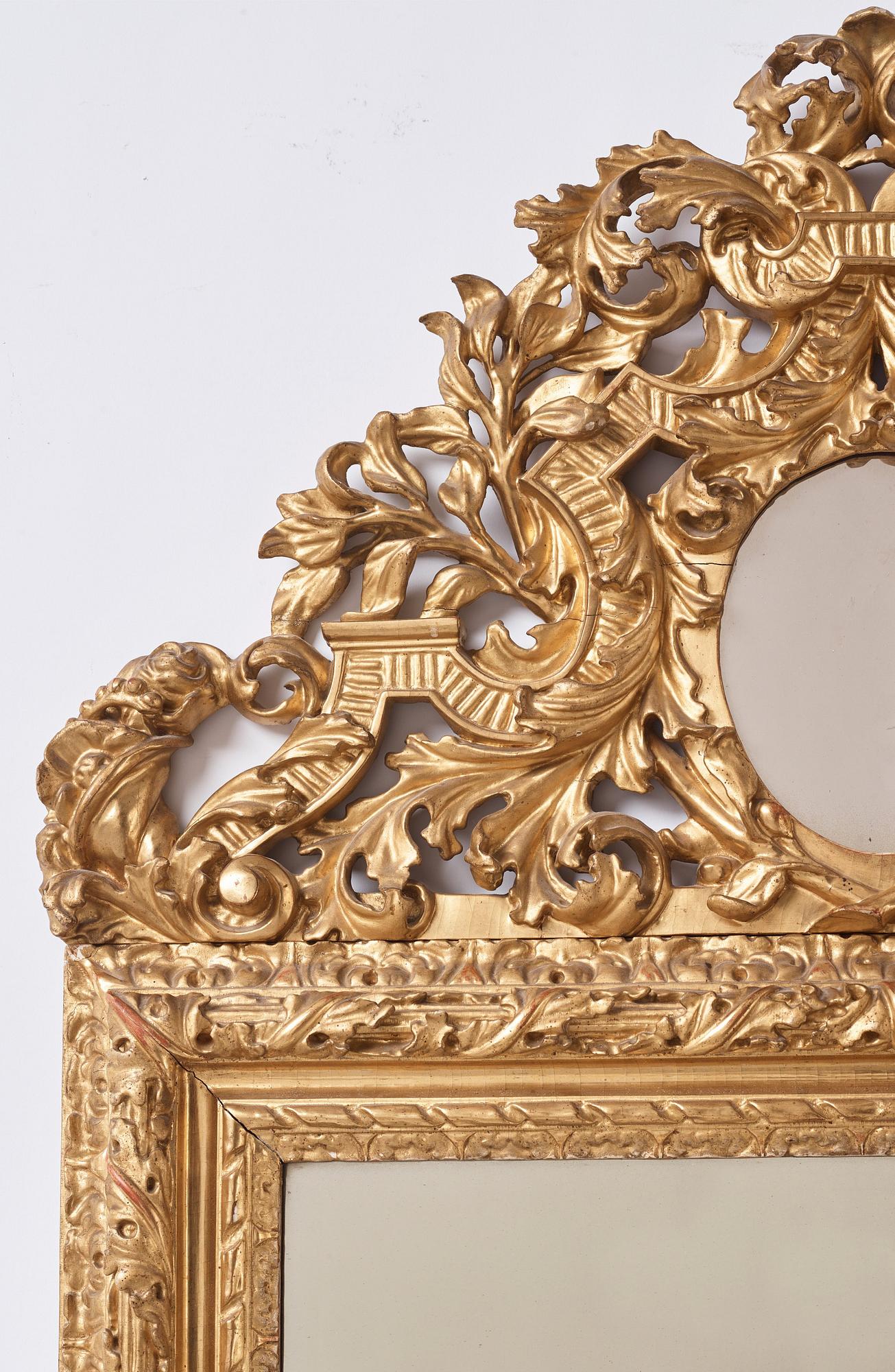 Spegel, 1700-talets första hälft, Barock.