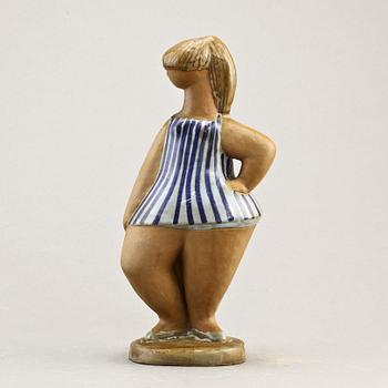 FIGURIN, stengods, "Dora", Lisa Larson, Gustavsberg.