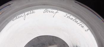 SKÅL, glas, Bengt Edenfalk, "Thalatta", Skruf, 1970-tal.