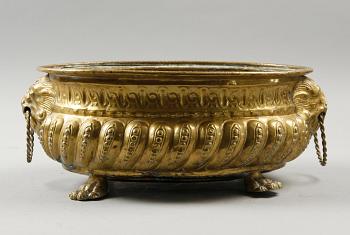 CHAMPAGNEKYLARE, mässing, 1800-tal.