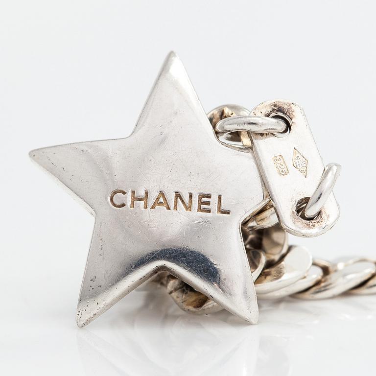 Chanel, rannekoru, sterling hopeaa (925).