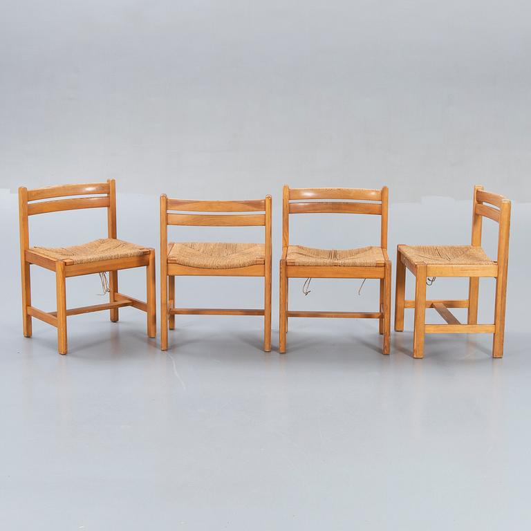 Børge Mogensen, matbord, 4 stolar, "Asserbo", Firma Karl Andersson & söner.