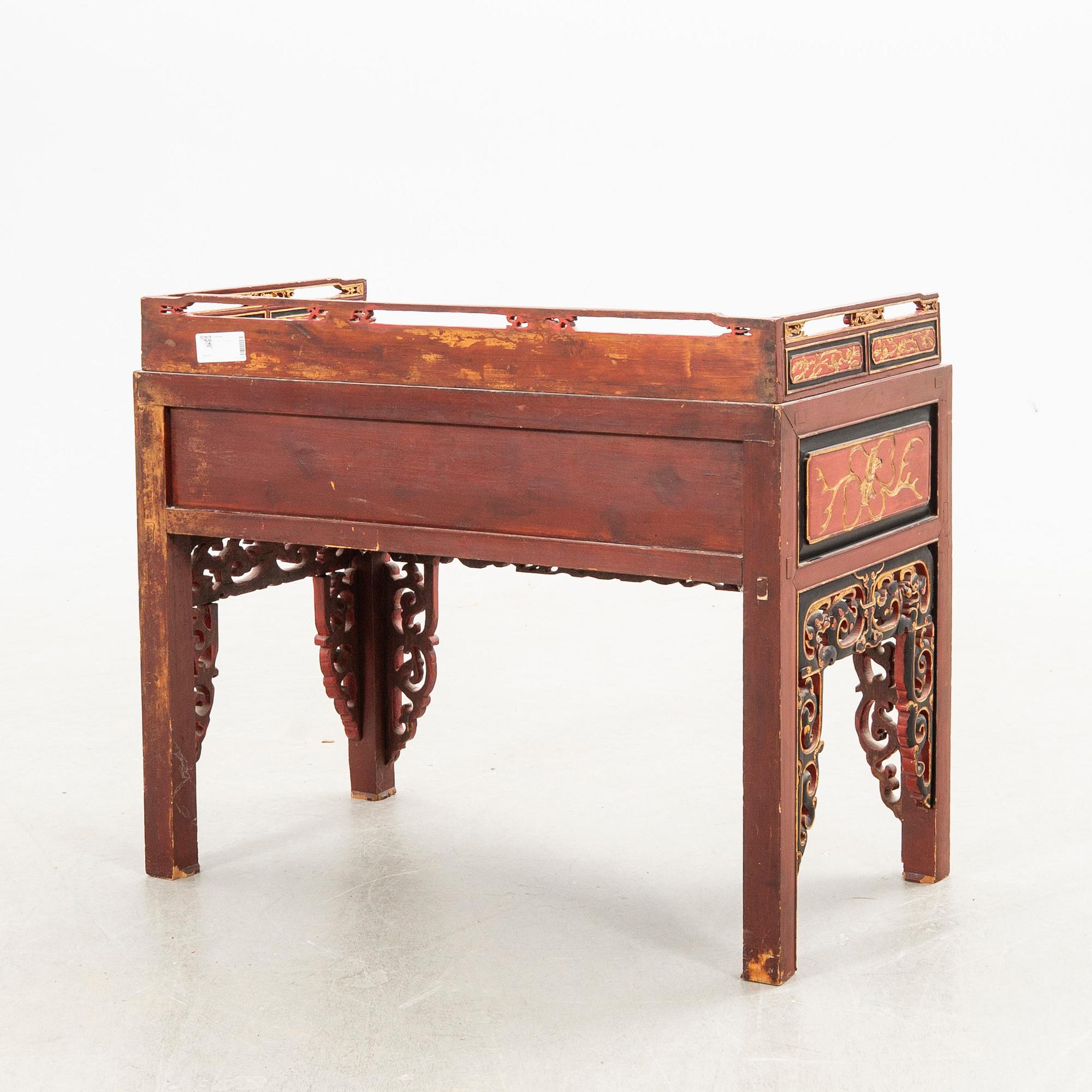 Altar table, China, 20th century.