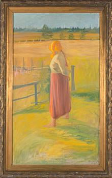 Carl Bengts, The girl on the field.