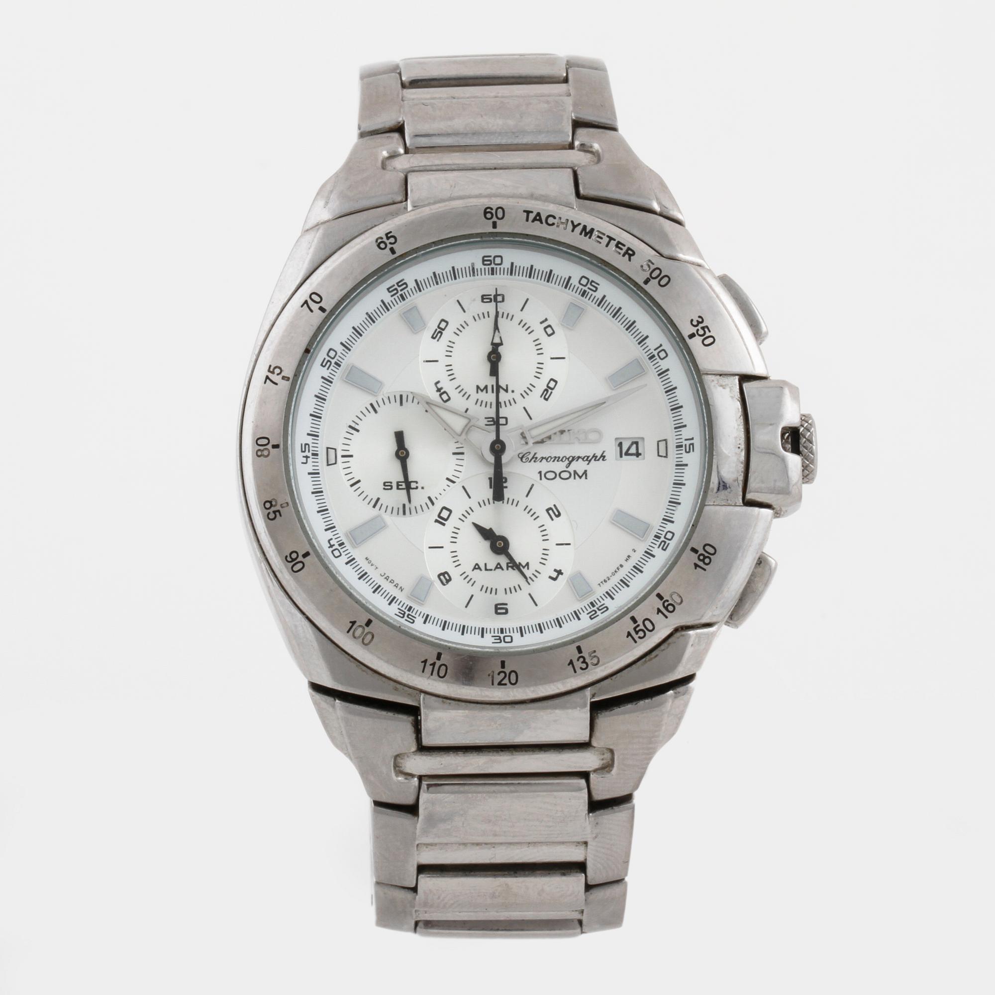 SEIKO Chronograph 100 m Tachymeter