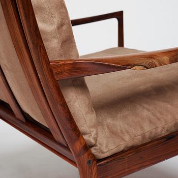 Ib Kofod-Larsen, a pair of "Samsö" easy chairs, Olof Perssons Fåtöljindustri (OPE), Sweden 1960's.