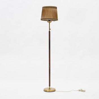A floor lamp, mid-20th century.