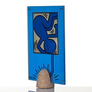 Keith Haring, & Toshiyuki Kita, bordslampa, "On Taro", ed. 922/2000, Kreon, Belgien, 1988.