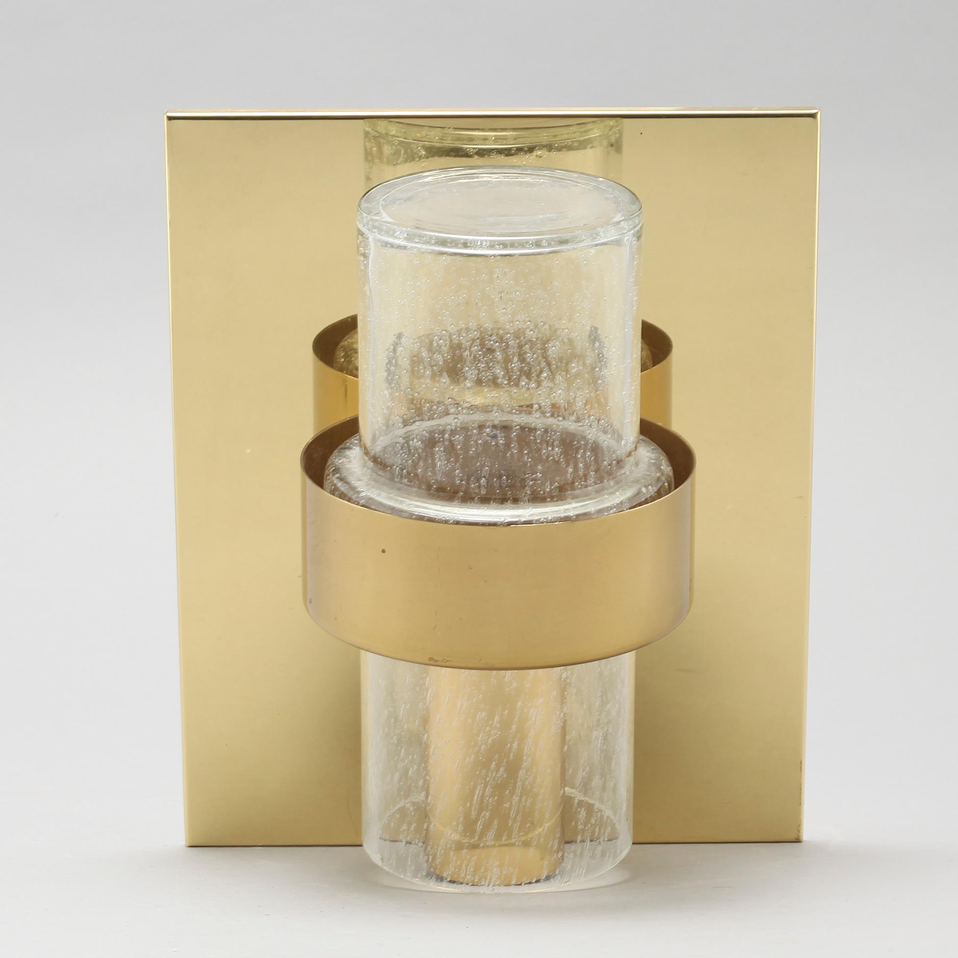 JONAS HIDLE, vägglampa, modell 7360, Høvik Verk, ca 1970-75.