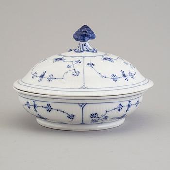 ROYAL COPENHAGEN, a porcelain tureen and two dishes, Denmark.