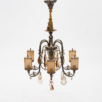 A Swedish chandelier, 1920's/30's.