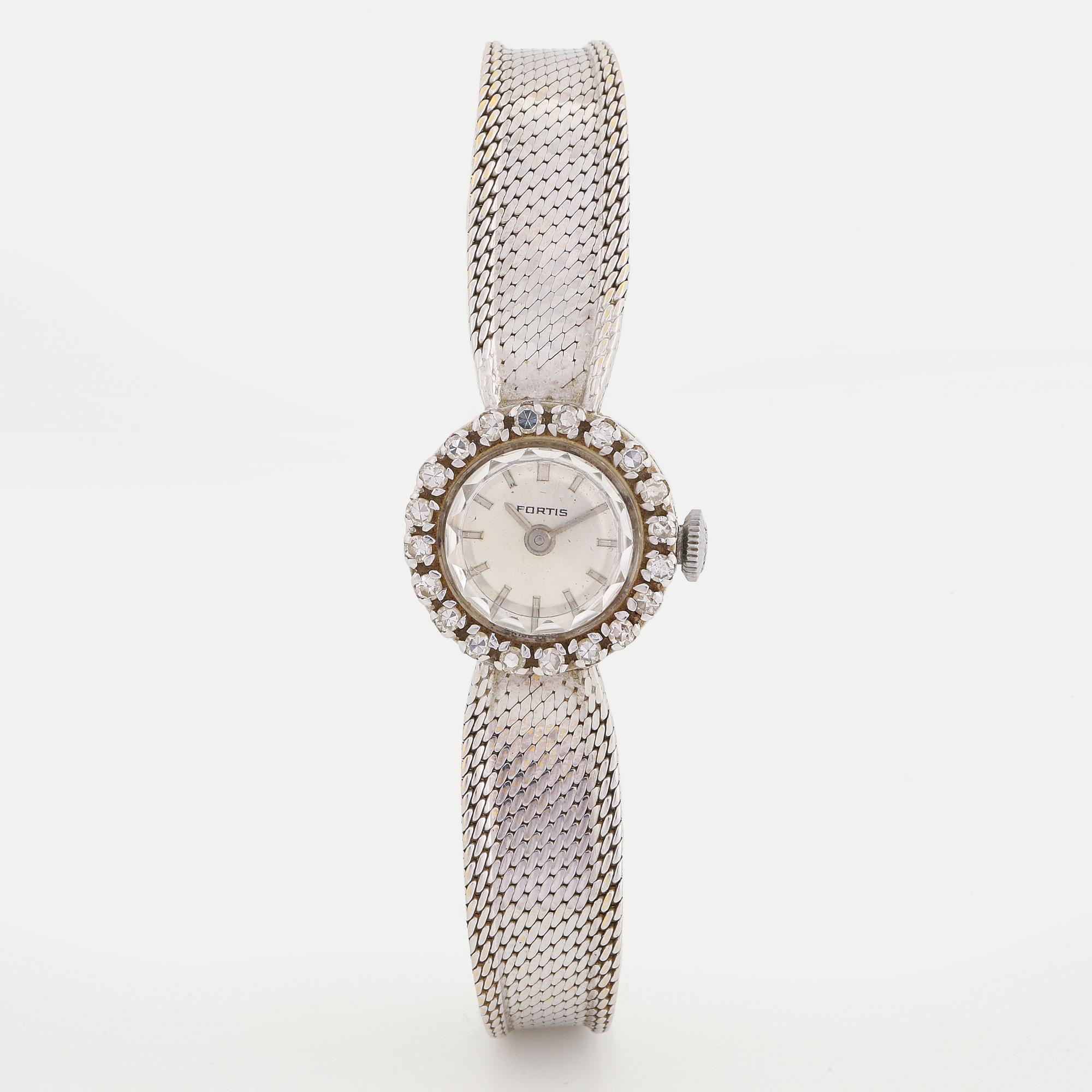 Fortis, wristwatch, 17 mm.