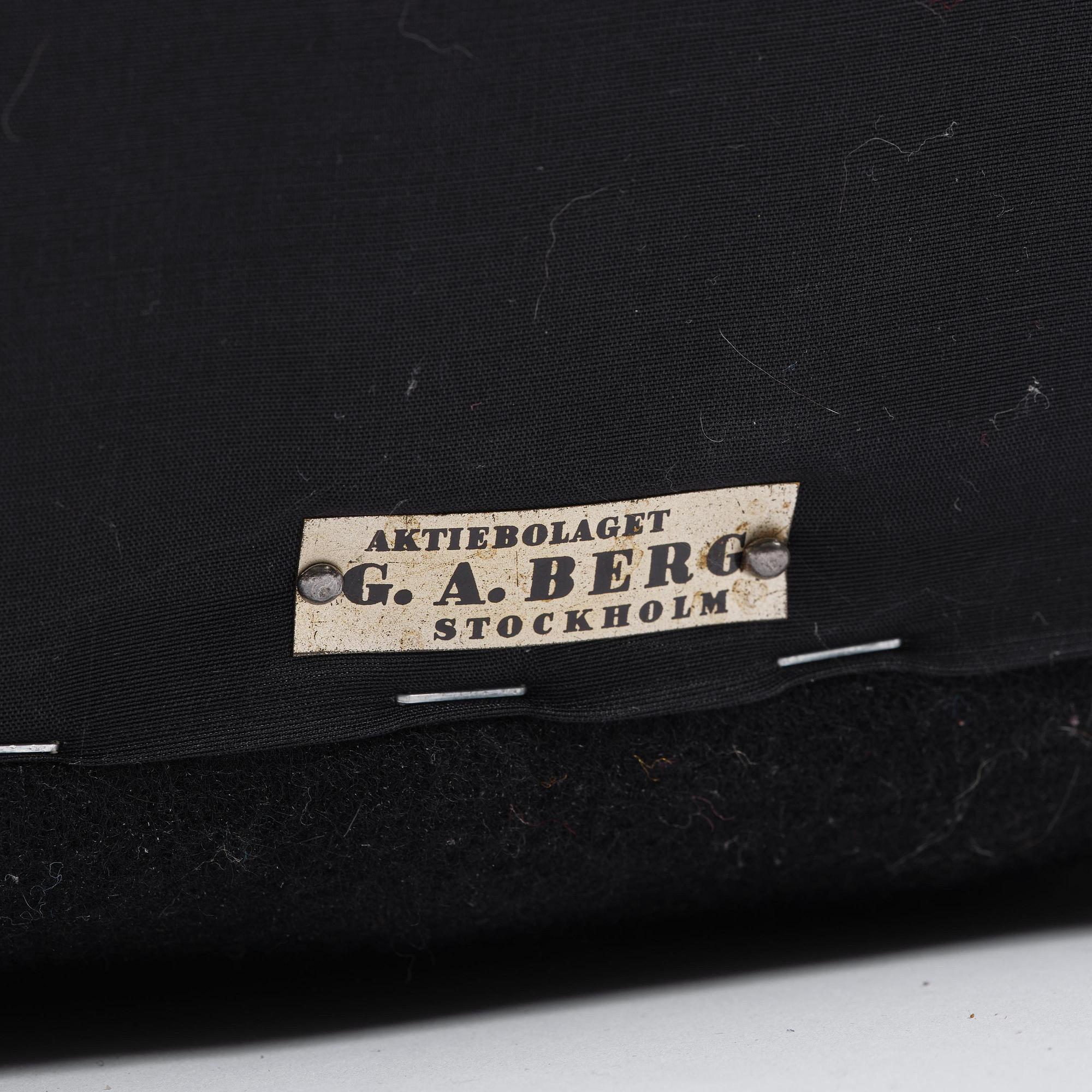 Gustaf Axel Berg, a rare "Estelle" armchair, G. A. Berg, Stockholm, 1940s.