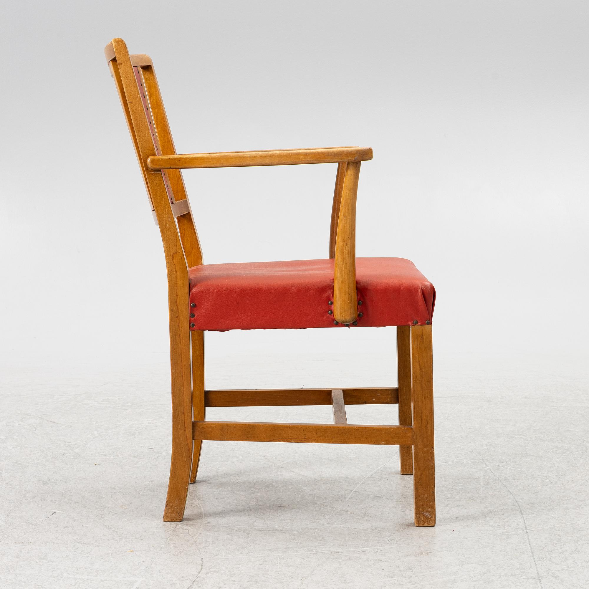 Josef Frank, a model B2163 armchair, Svenskt Tenn.
