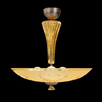 A 1930s/1940s ceilig light.