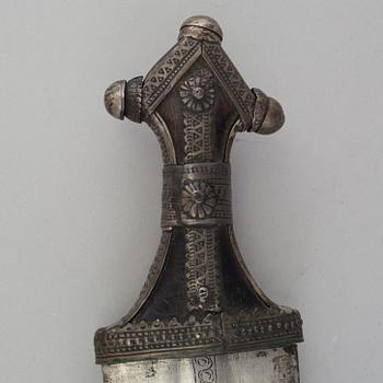 DOLK, så kallad Jambiya, Arabiska kulturområdet, 1900-talets början.