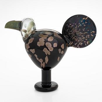 Oiva Toikka, an 'Anniversary Bird', signed O. Toikka Nuutajärvi 2010 481/1000.