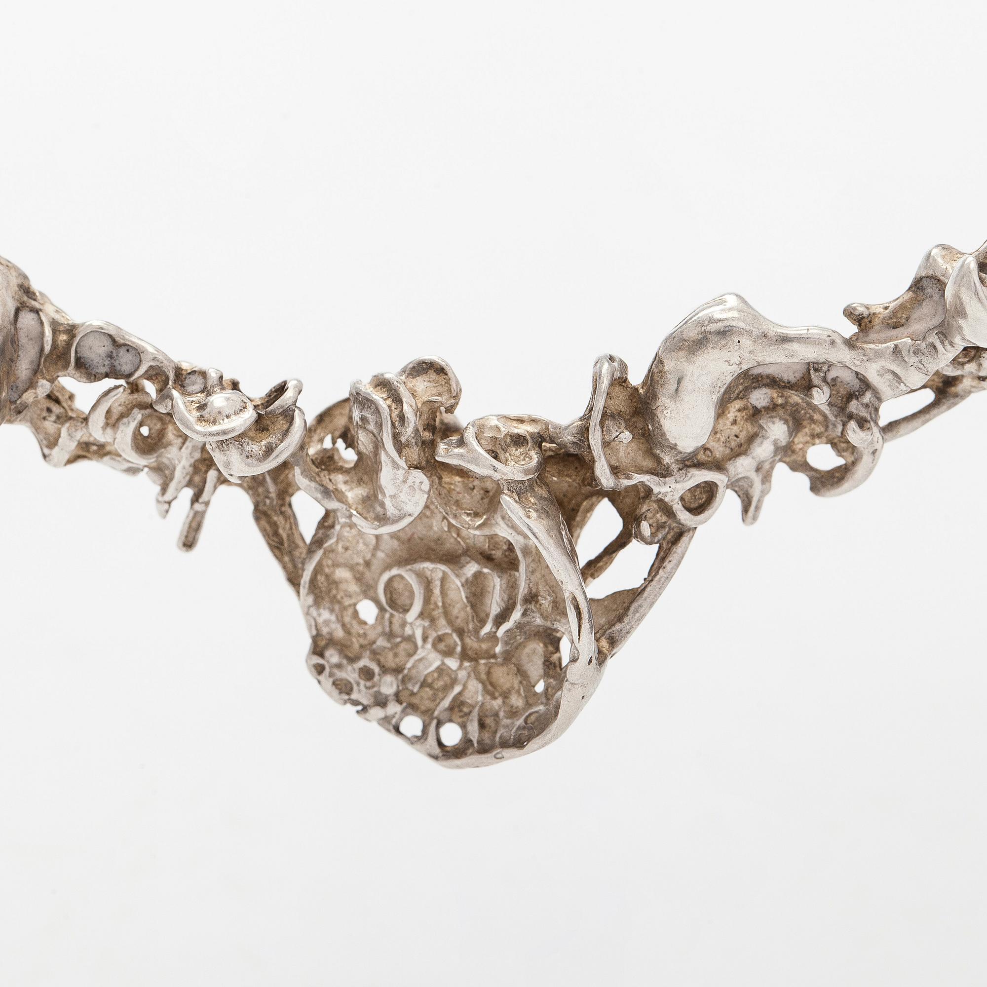 Regine Juhls, collier, silver, Norge.