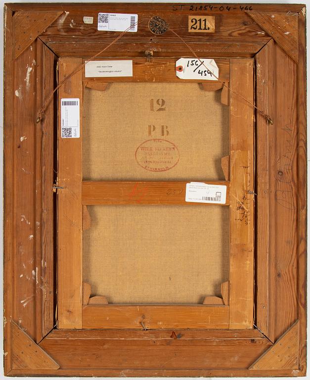 Oscar Keen, oil on canvas, signed Keen and dated -95.