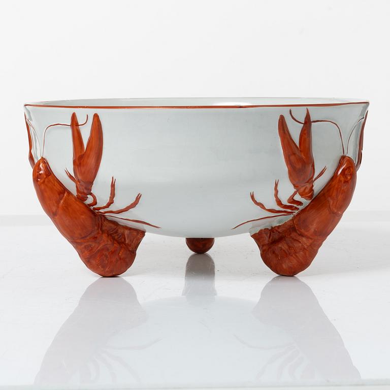 Alf Wallander, Bowl, stoneware, Rörstrand, first half of the 20th century.