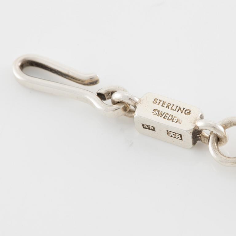 Wiwen Nilsson, collier, sterlingsilver, Lund 1948.