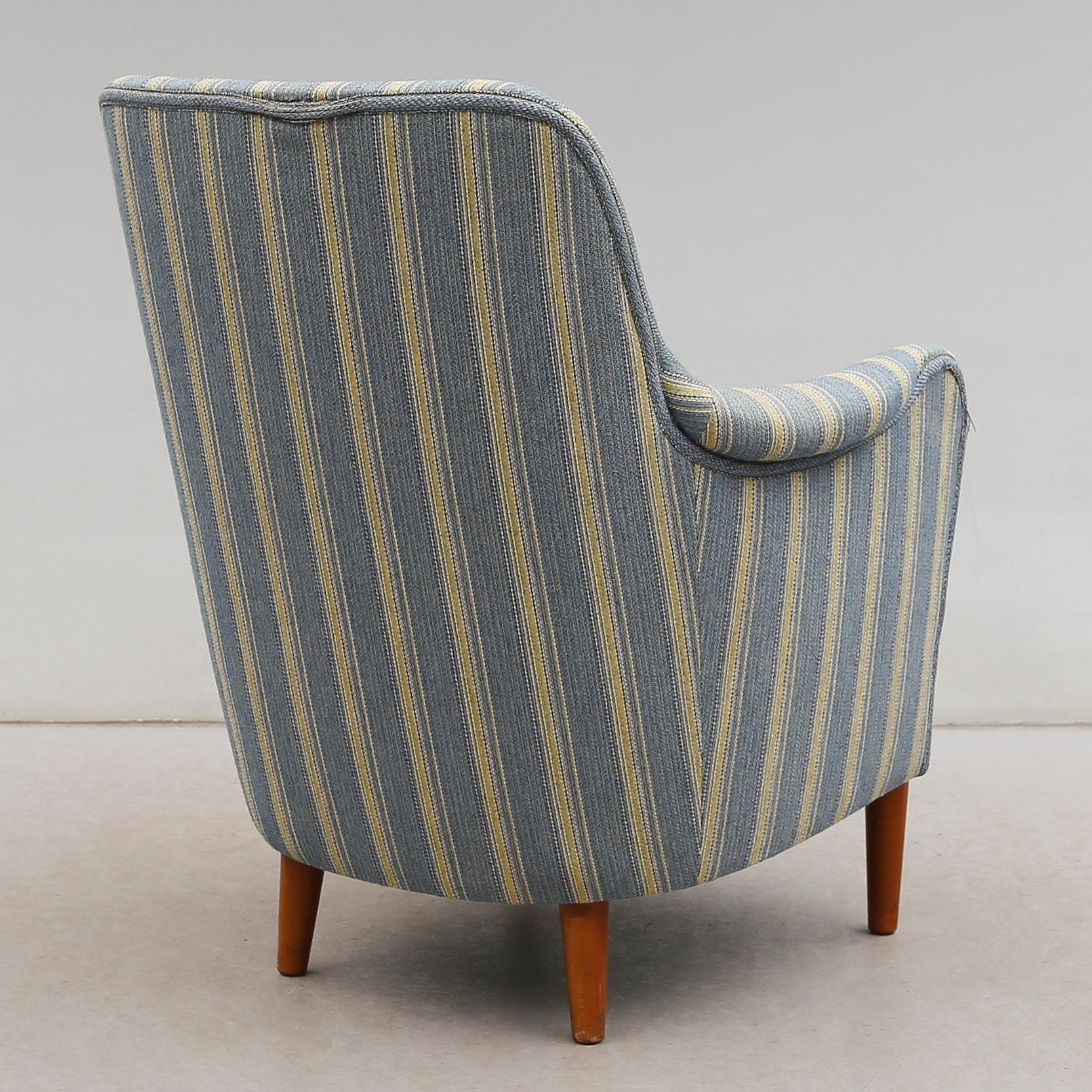 FÅTÖLJ, "Samsas", Carl Malmsten, 1900-talets andra hälft.