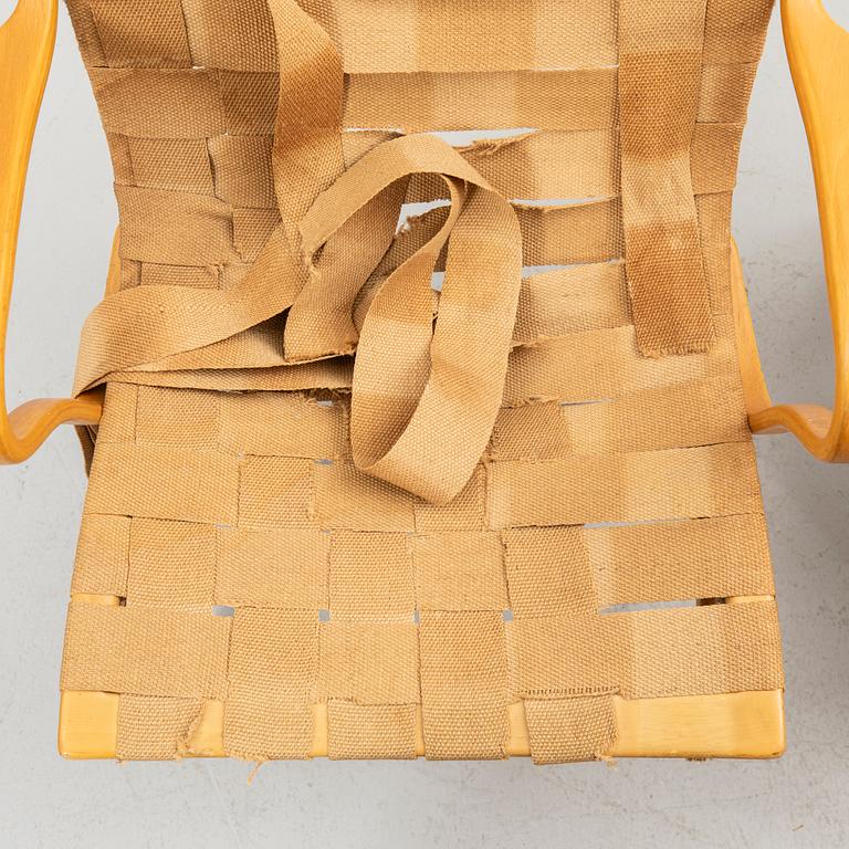 Bruno Mathsson, Armchairs, 6 pcs, "Eva", Karl Mathsson Company, Värnamo 1962.