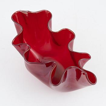 Fulvio Bianconi, a glass bowl, Venini Murano, Italy.