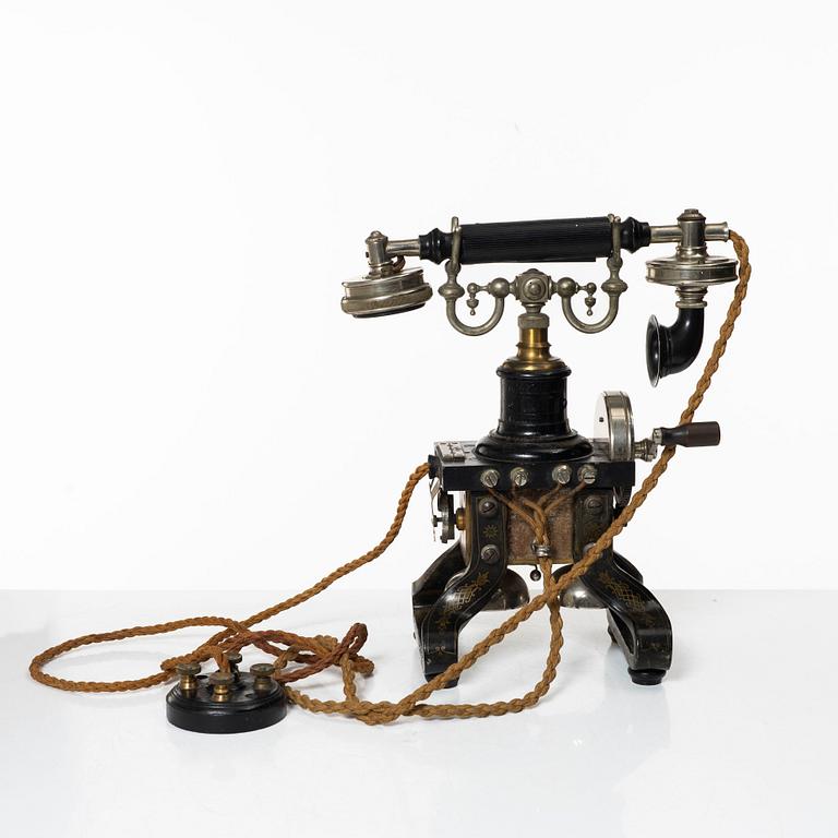 Rikstelefon, LM Ericsson, "Taxen", 1892 års modell.