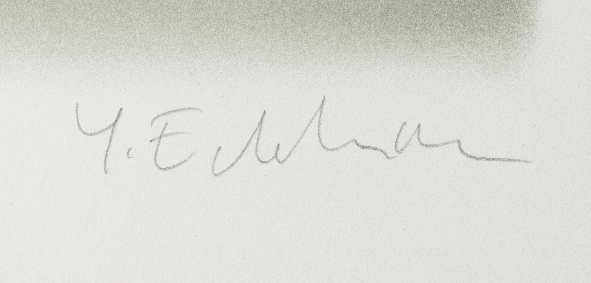 Yrjö Edelmann, "Stringed blue ocean".