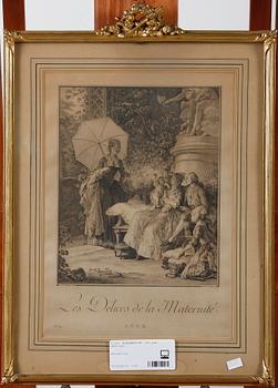 KOPPARSTICK, ett par. 1800-tal.