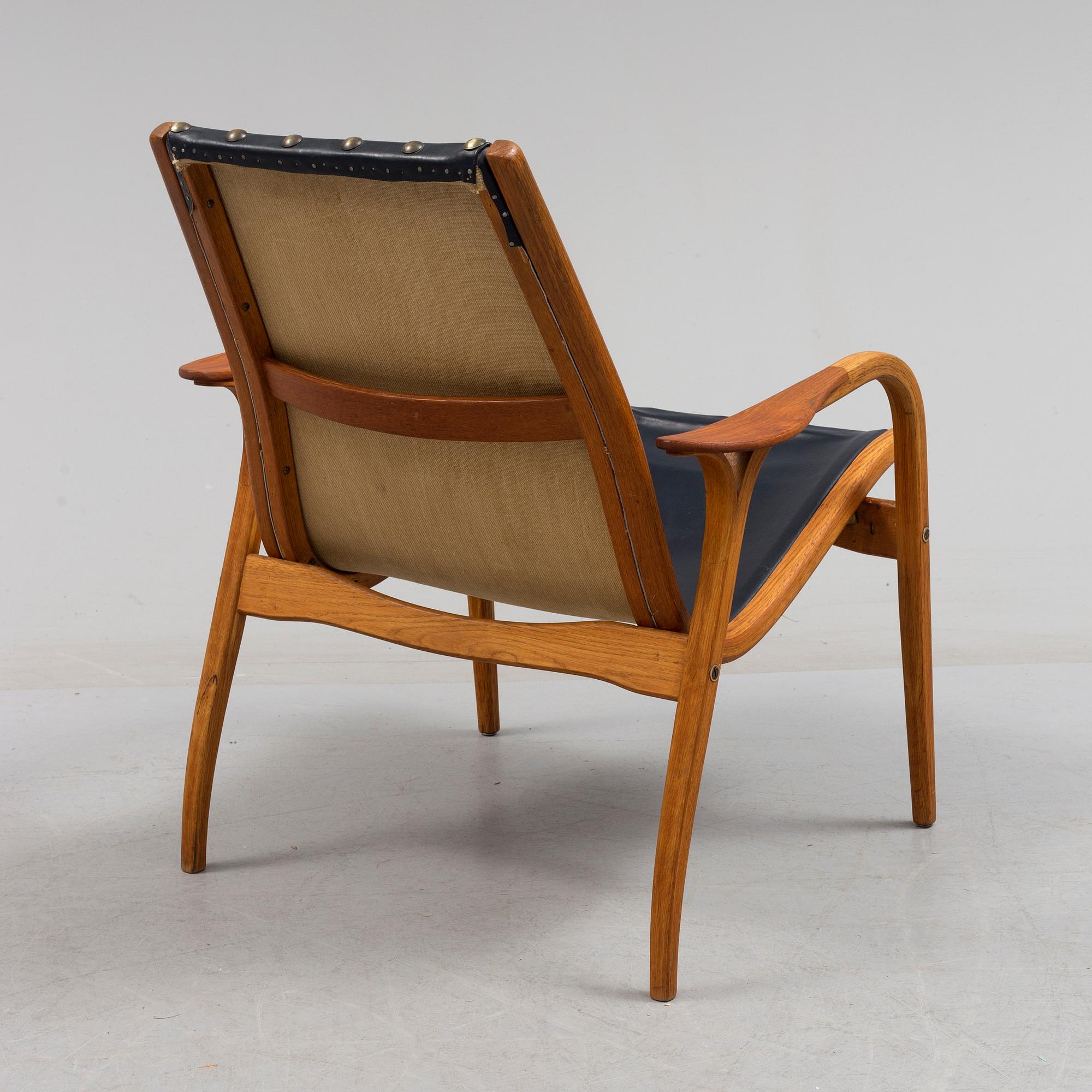 A 'Laminett' easy chair by Yngve Ekström, Swedese.